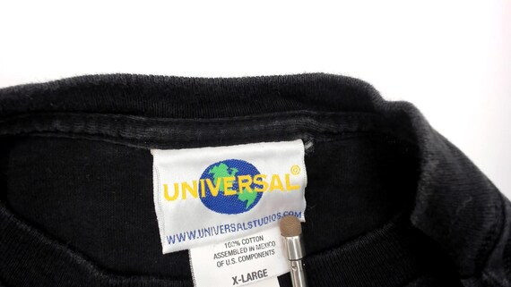 Halloween Horror Nights Tee Universal Studios 90s Graphic Black