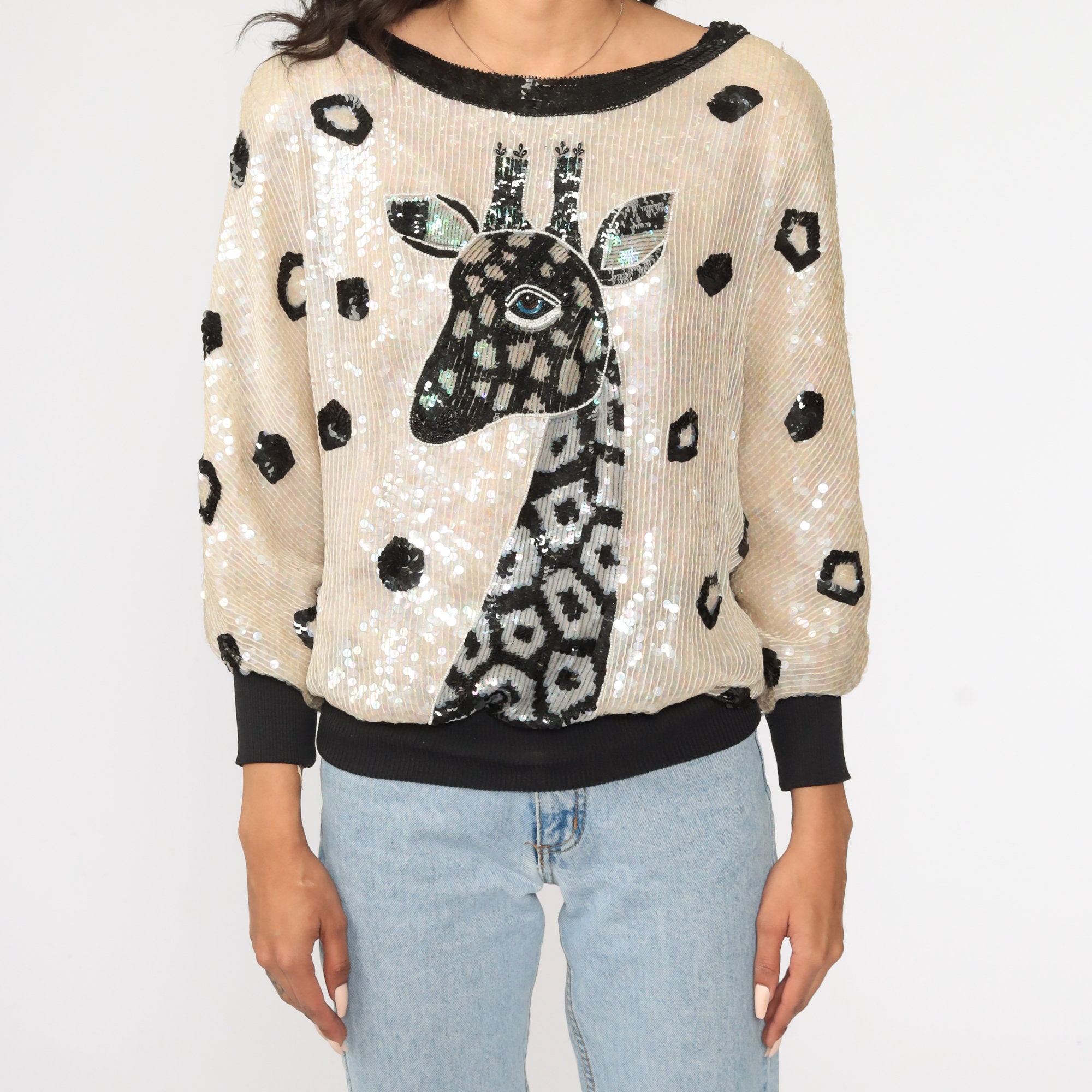 giraffe blouse zara