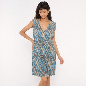 Blue Brown Dress - Etsy Blue Brown Dress - Etsy