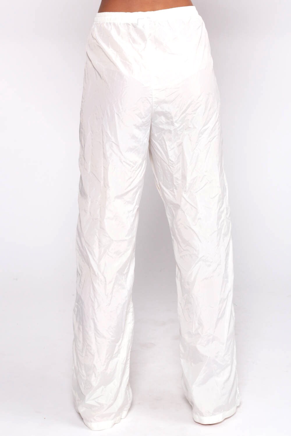 Nike Track Pants 90s Joggers Baggy Jogging Track Suit Warm Up Suit White Athletic Pants 80s
