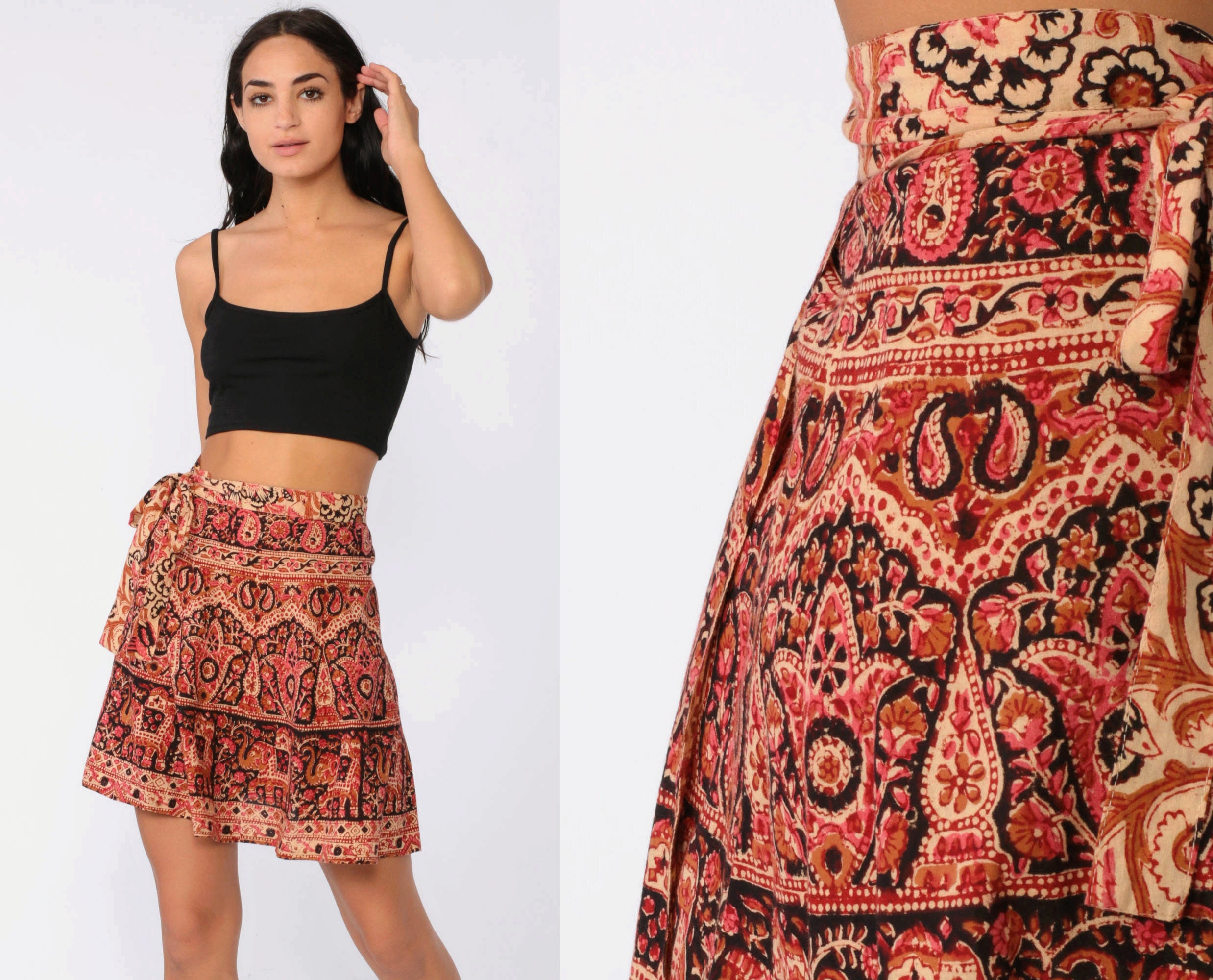 multi color plus size mini skirts