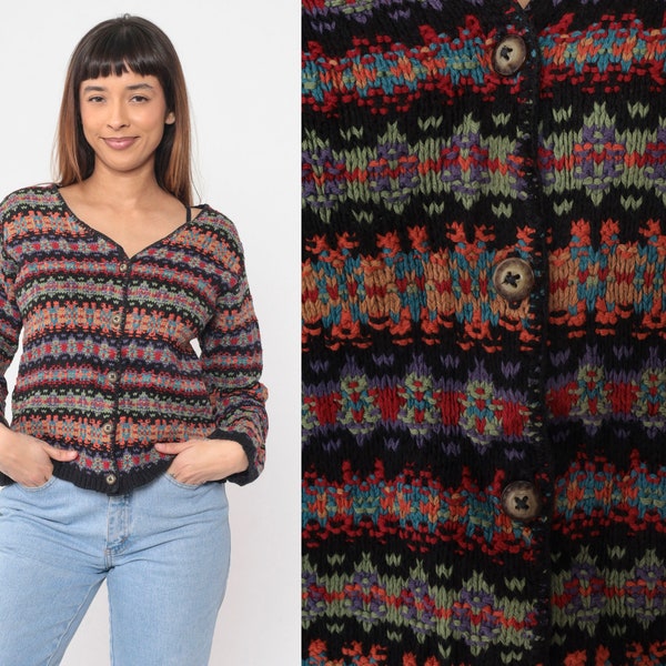 00’s Chenille Stripe Sweater Blue Green by 955 Originals