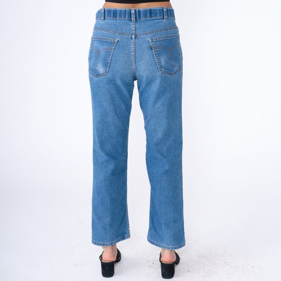 Bootcut Levis Jeans 90s Denim Pants Faded Worn Le… - image 7