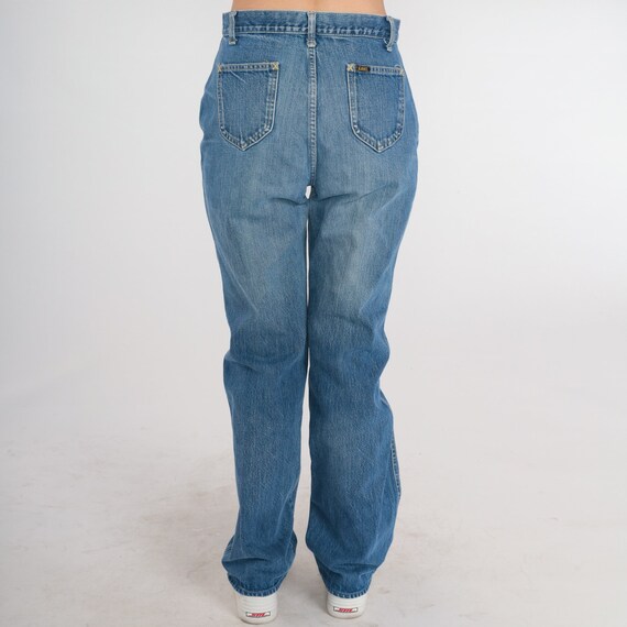 Bootcut Jeans 90s Lee Straight Leg Mom Jeans High… - image 7