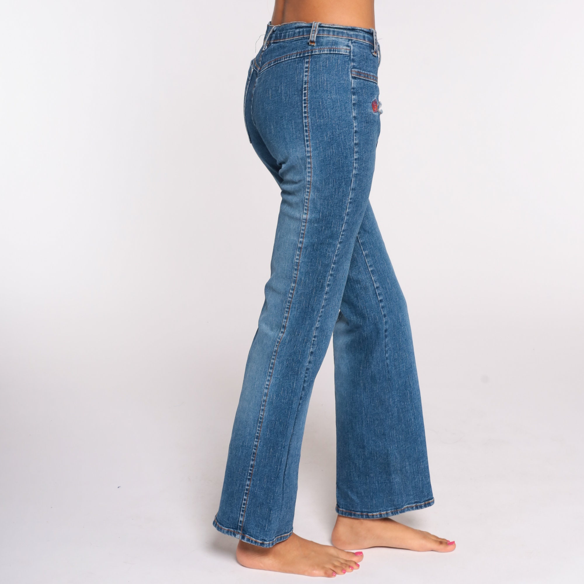Y2K Jeans Low Rise Jeans 00s Denim Bell Bottom Jeans Boho Y2K Jeans Low Rise Jeans 00s Denim Bell Bottom Jeans Boho