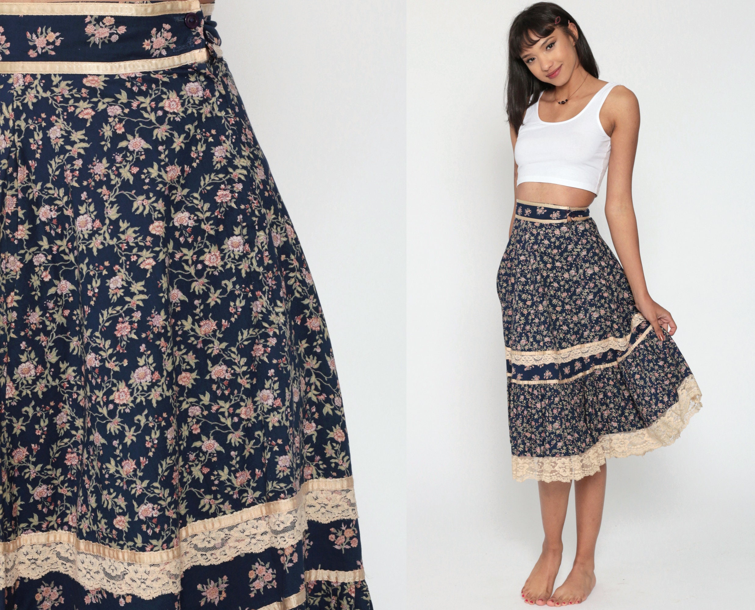 1970s ~Jessica’s GUNNIES San Francisco~ Skirt