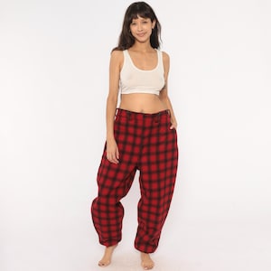 black and red plaid dress pants Amazon.com: Black & Red Dual Color Plaid Pants - Men's Large/X-Large - Bold & Stylish Costume Perfect For Halloween, Costume Parties & Themed Events