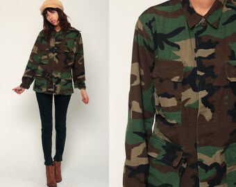 ジャケット・アウター AP studio Oversized military jacket US Army Jacket Camo Jacket 90s Camouflage Military Uniform