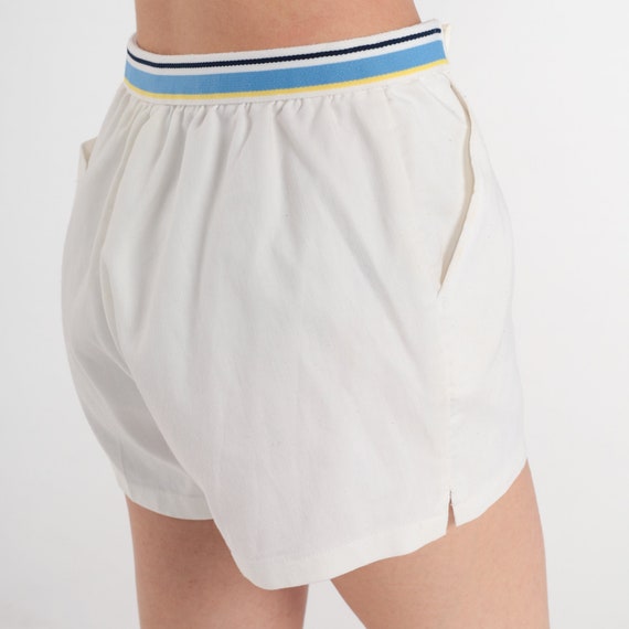 White Tennis Shorts 80s Jantzen Shorts Retro Prep… - image 6