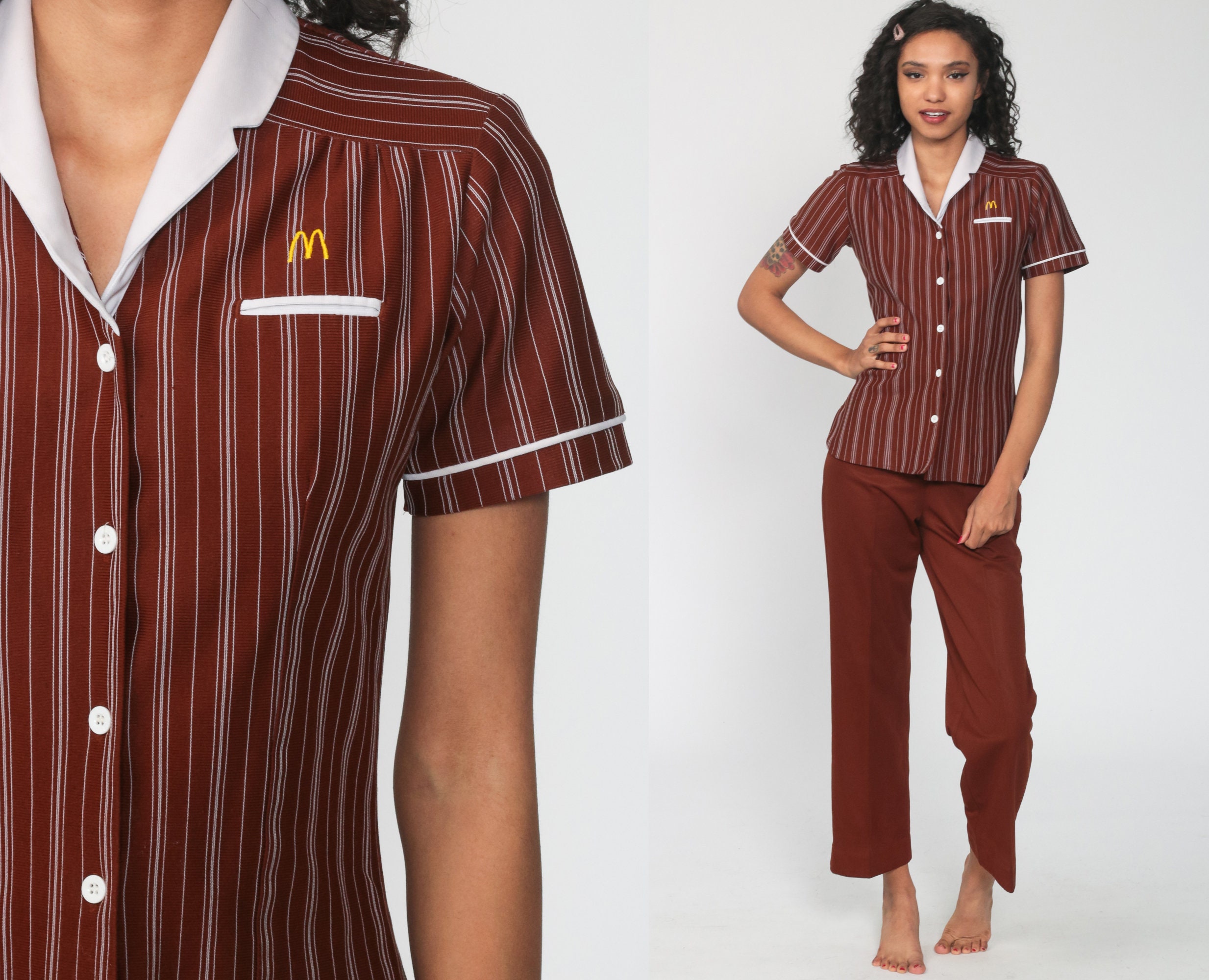 Uniform Two Piece Set Pants Shirt 