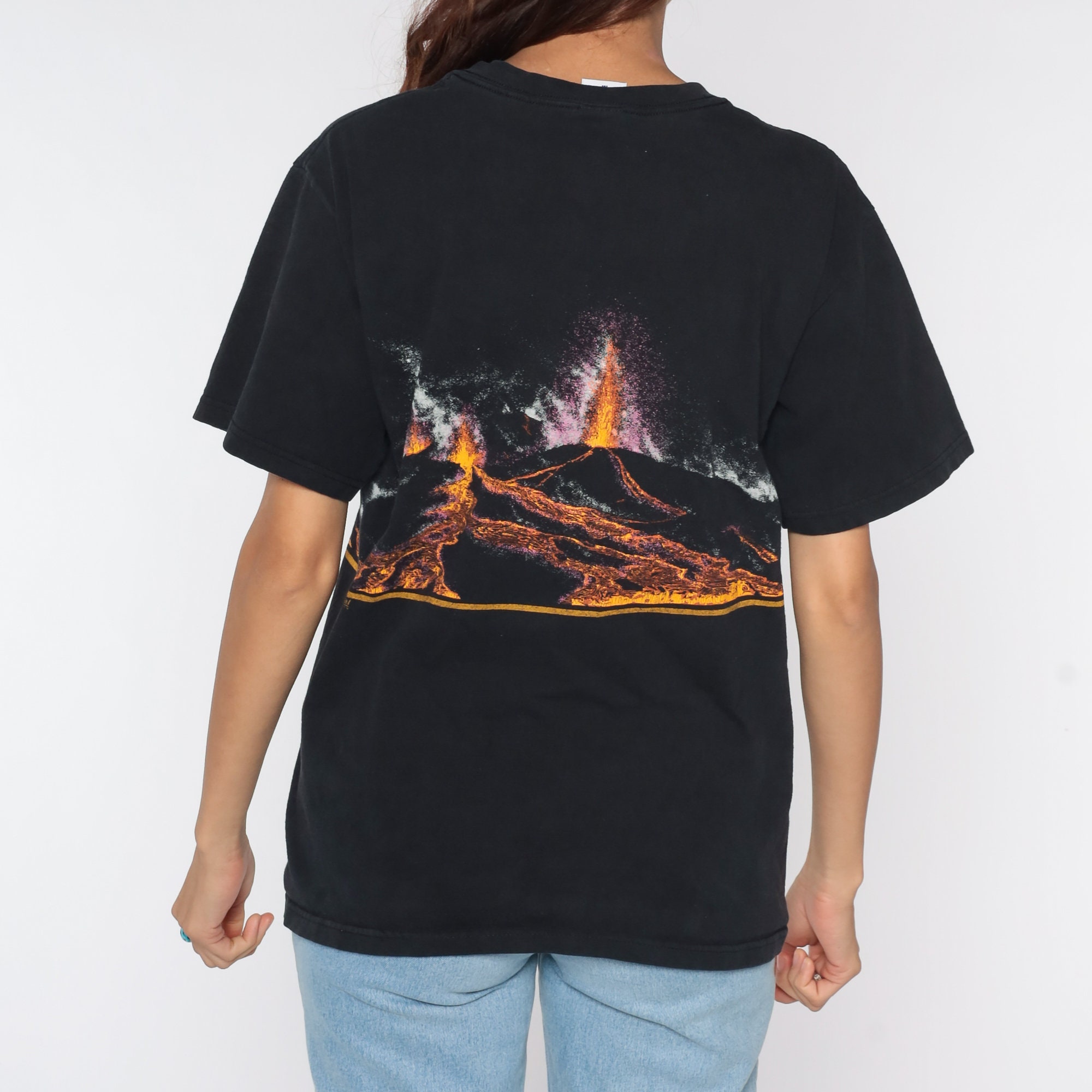 Volcano T Shirt Lassen Volcanic National Park California 80s Shirt ...