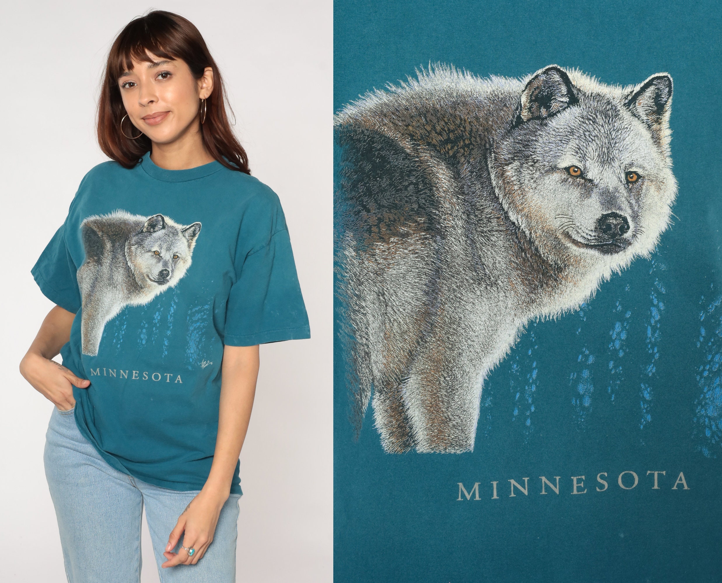 Park Antony, Shirts, Vintage Minnesota Timberwolves Shooting Shirt Mens  Xl