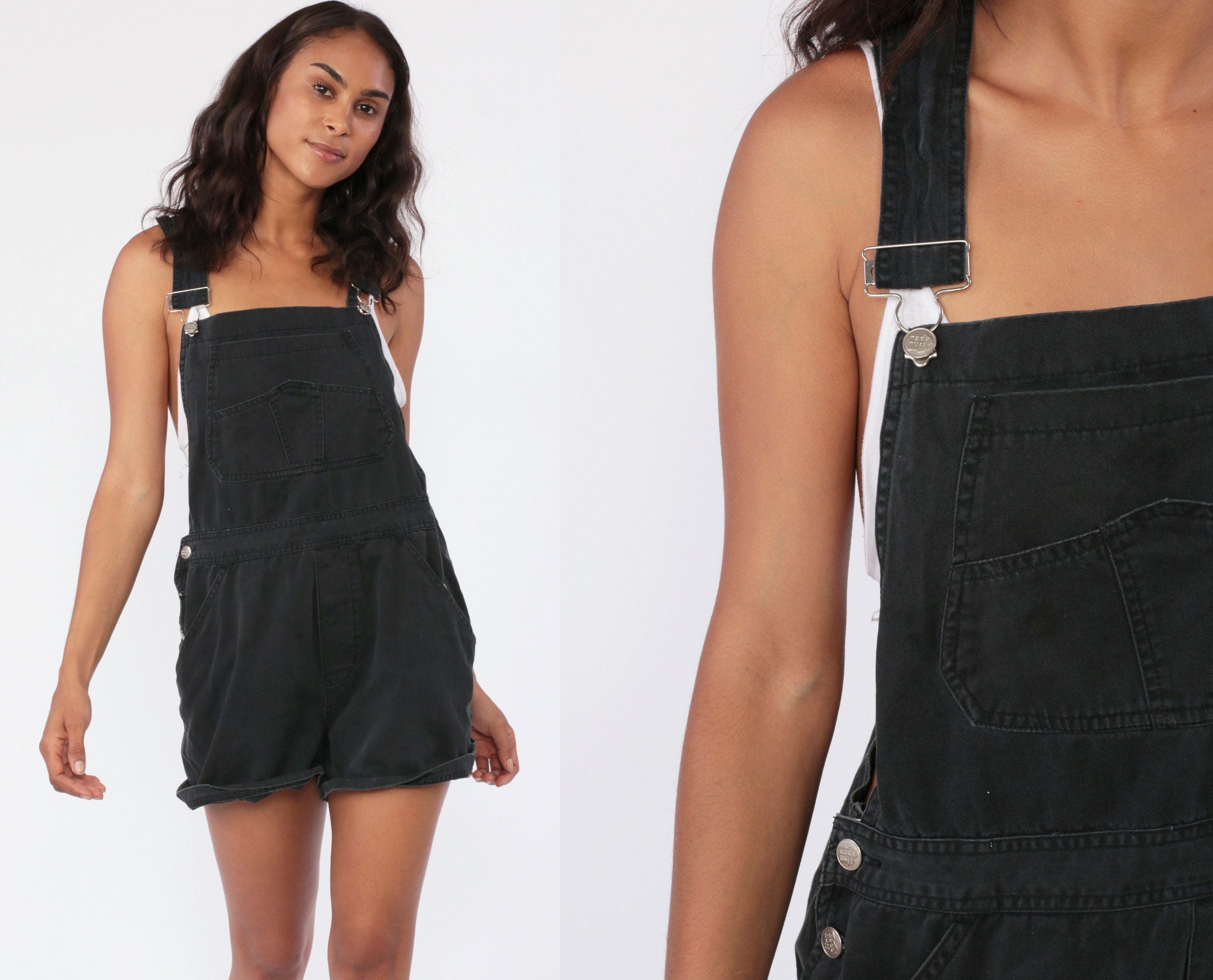 sweater with overall shorts