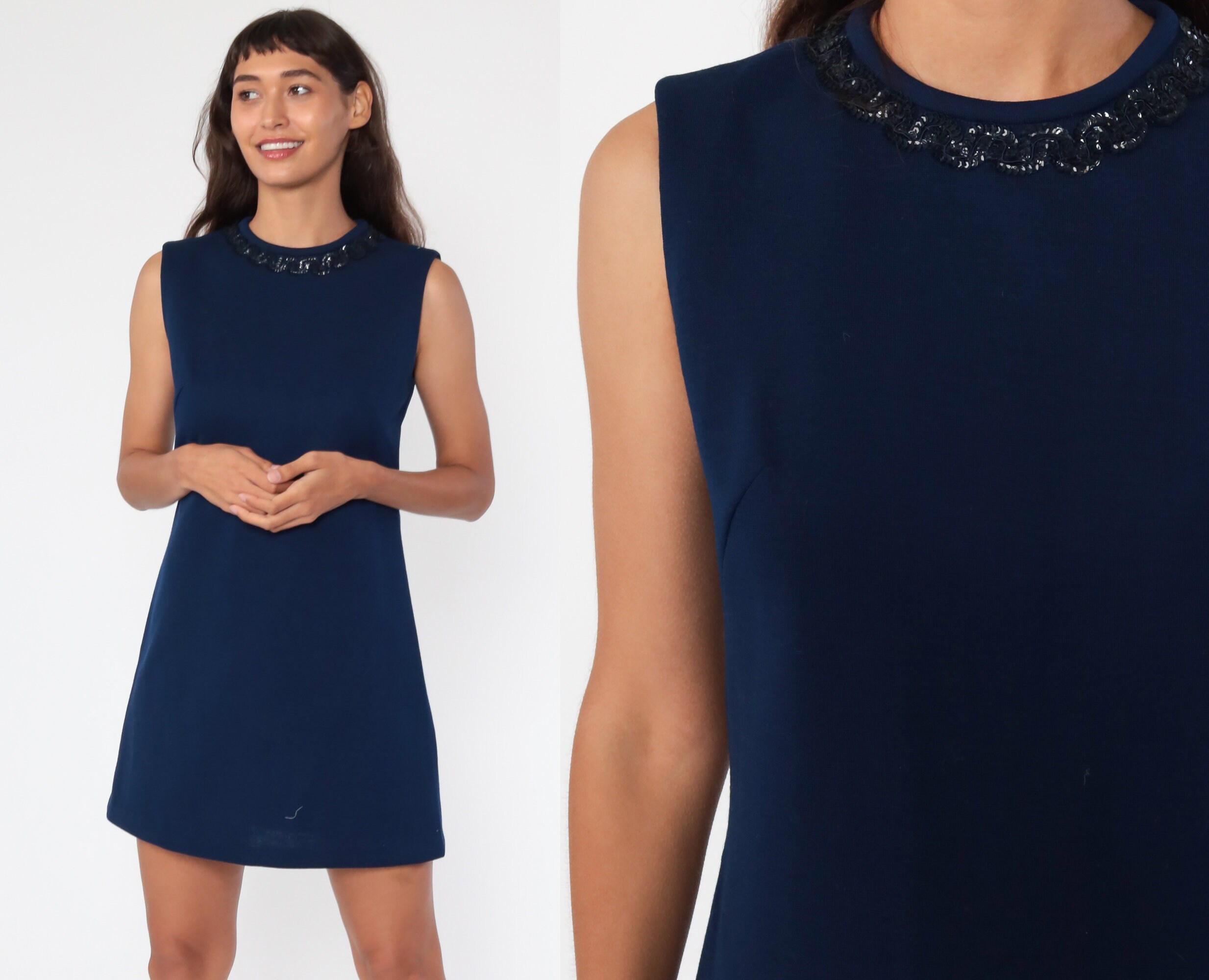 cocktail dress dark blue