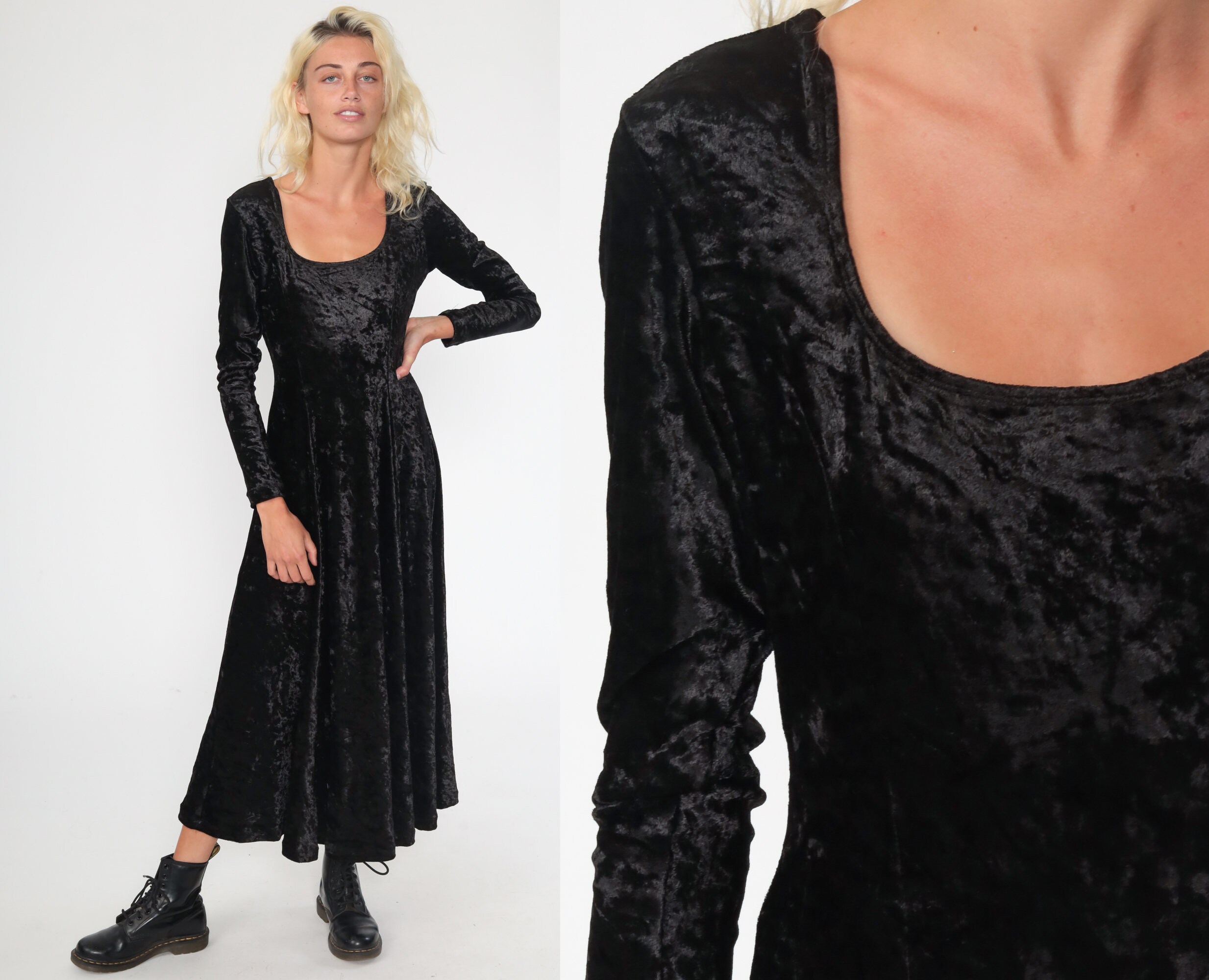 long sleeve maxi dress tight