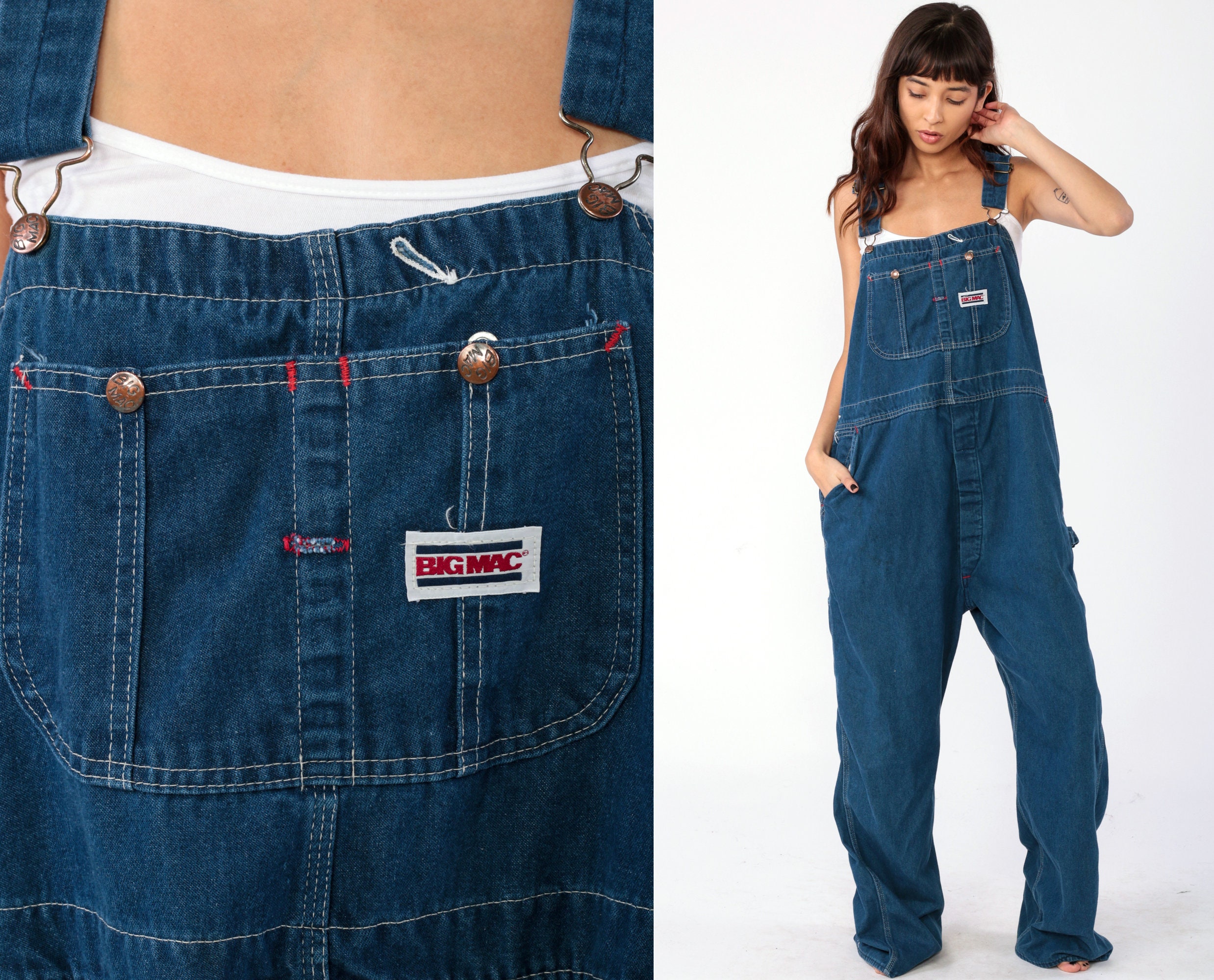 baggy overalls 90s