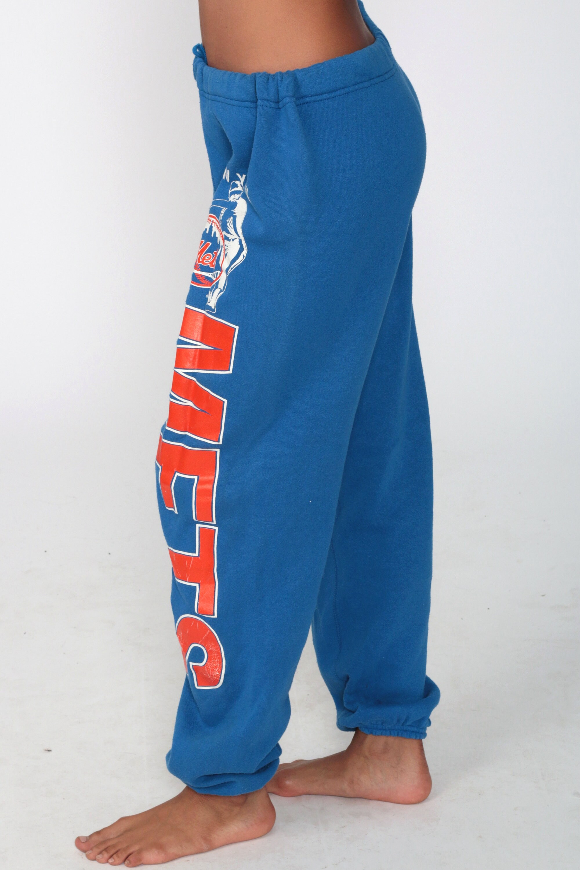 Football Sweatpants NEW YORK METS Pants Nfl Track Pants Gym Running Sports Vintage Retro Warm Up