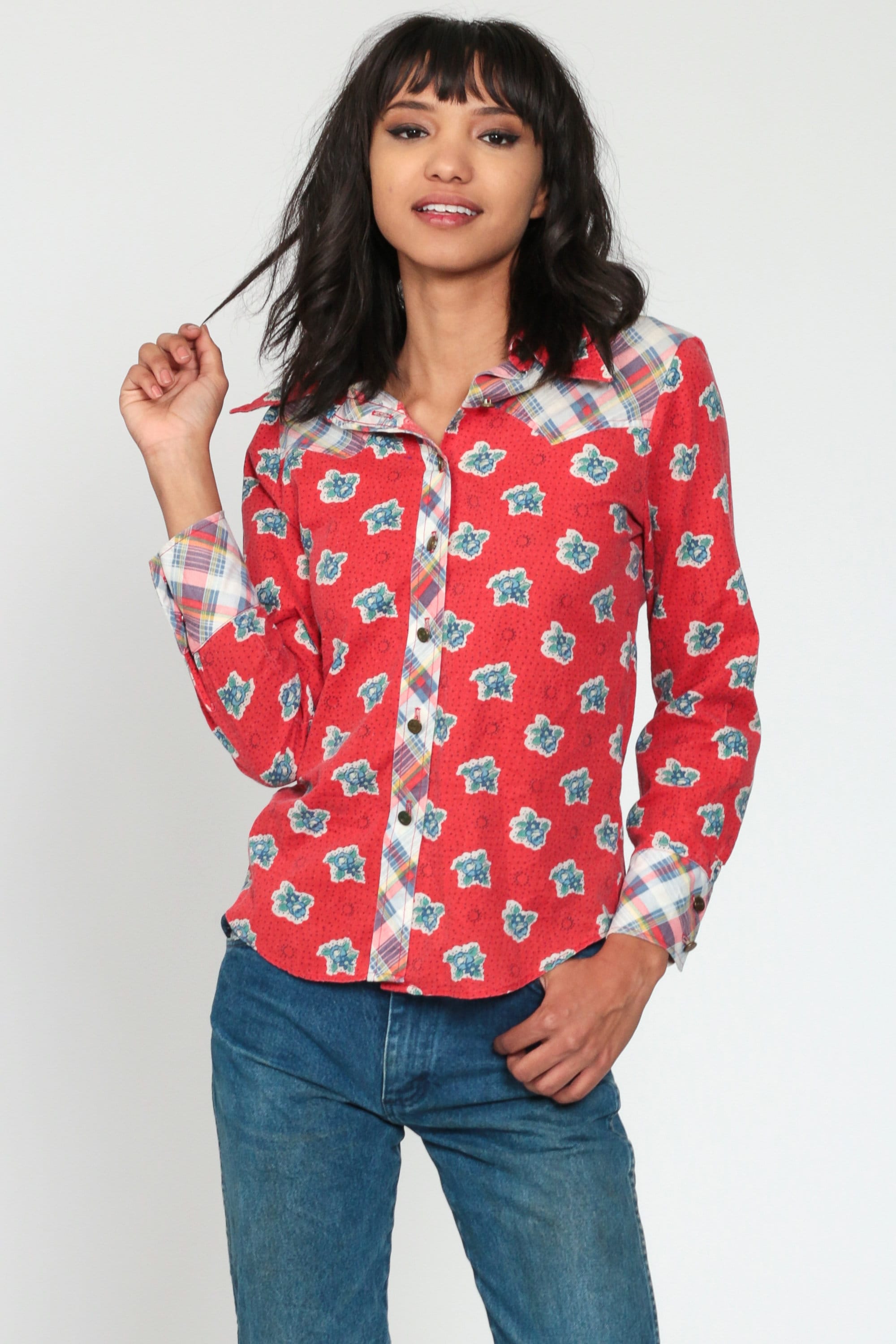 western blouse pattern