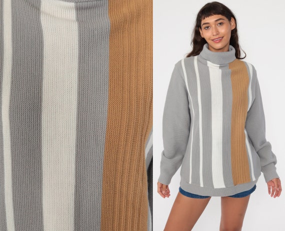 80s turtleneck sweater