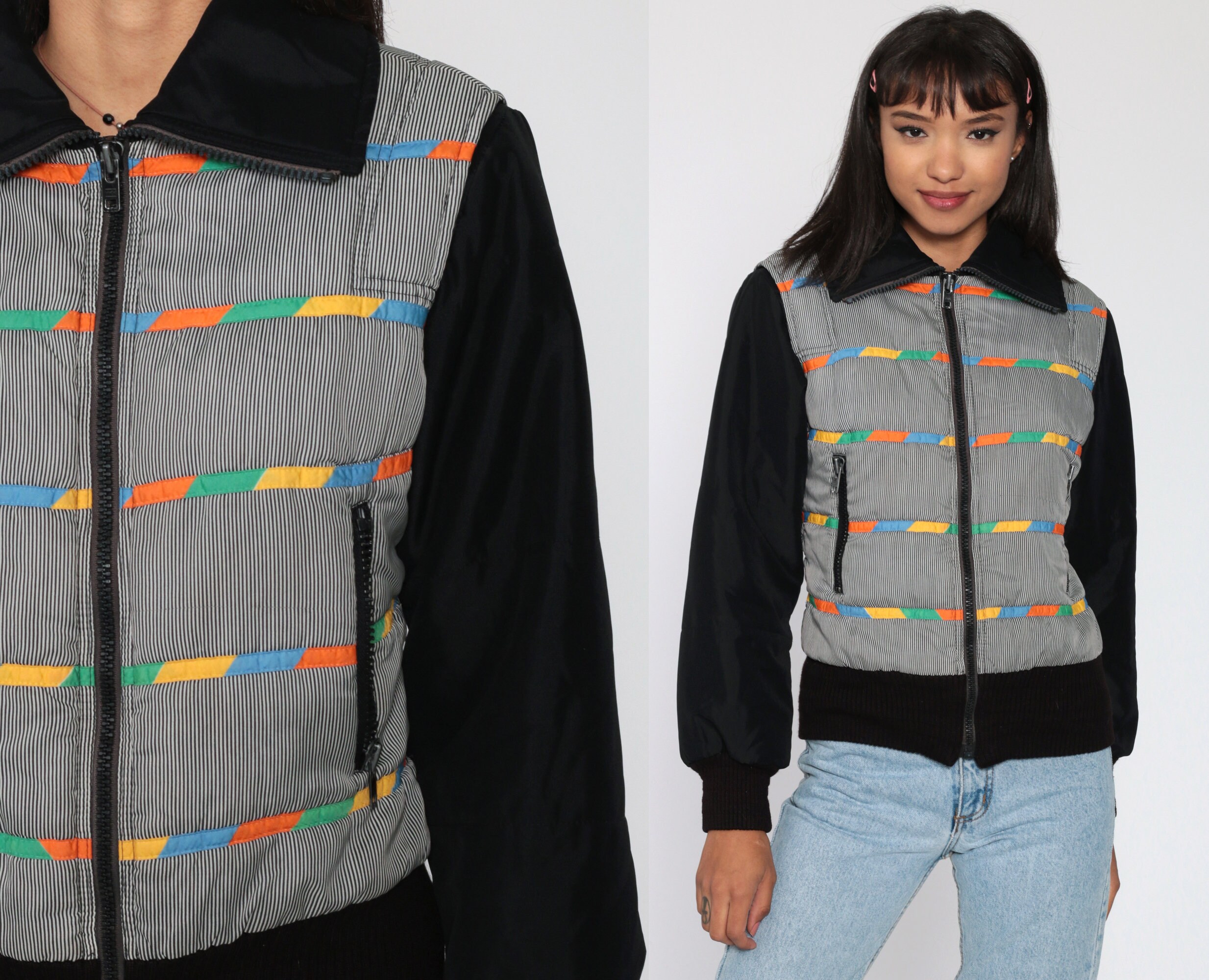 boho ski jacket