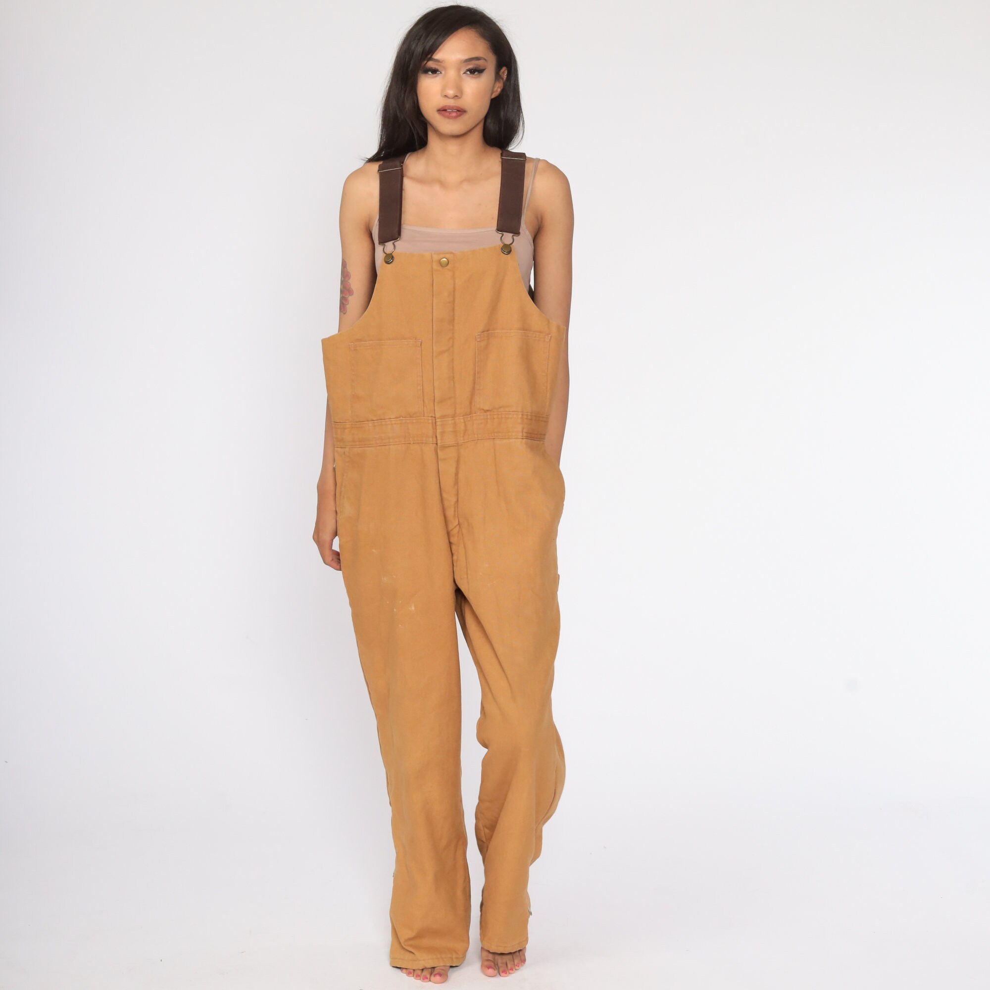 Zero Zone Coveralls Workwear Brown 