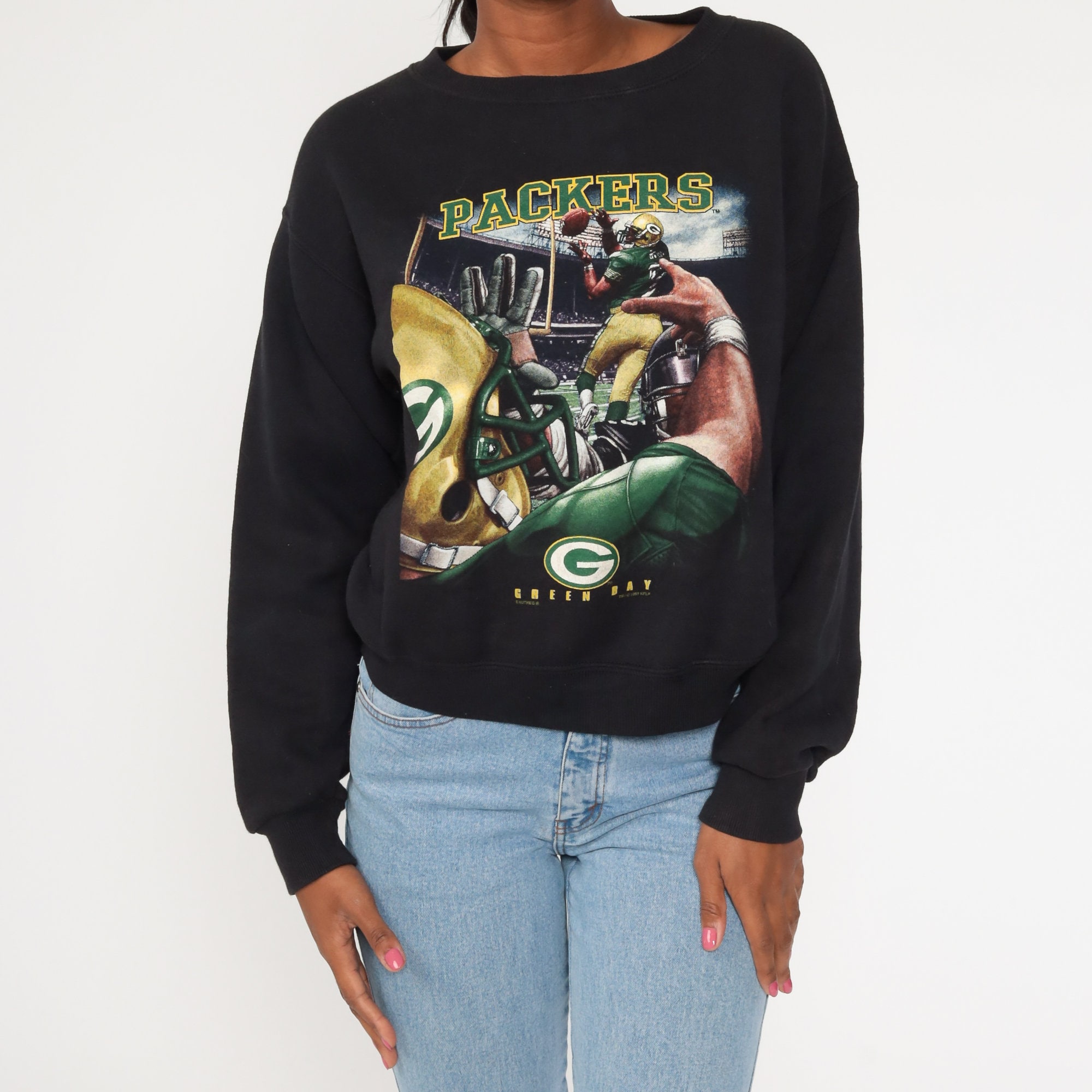 oversized packers sweatshirt