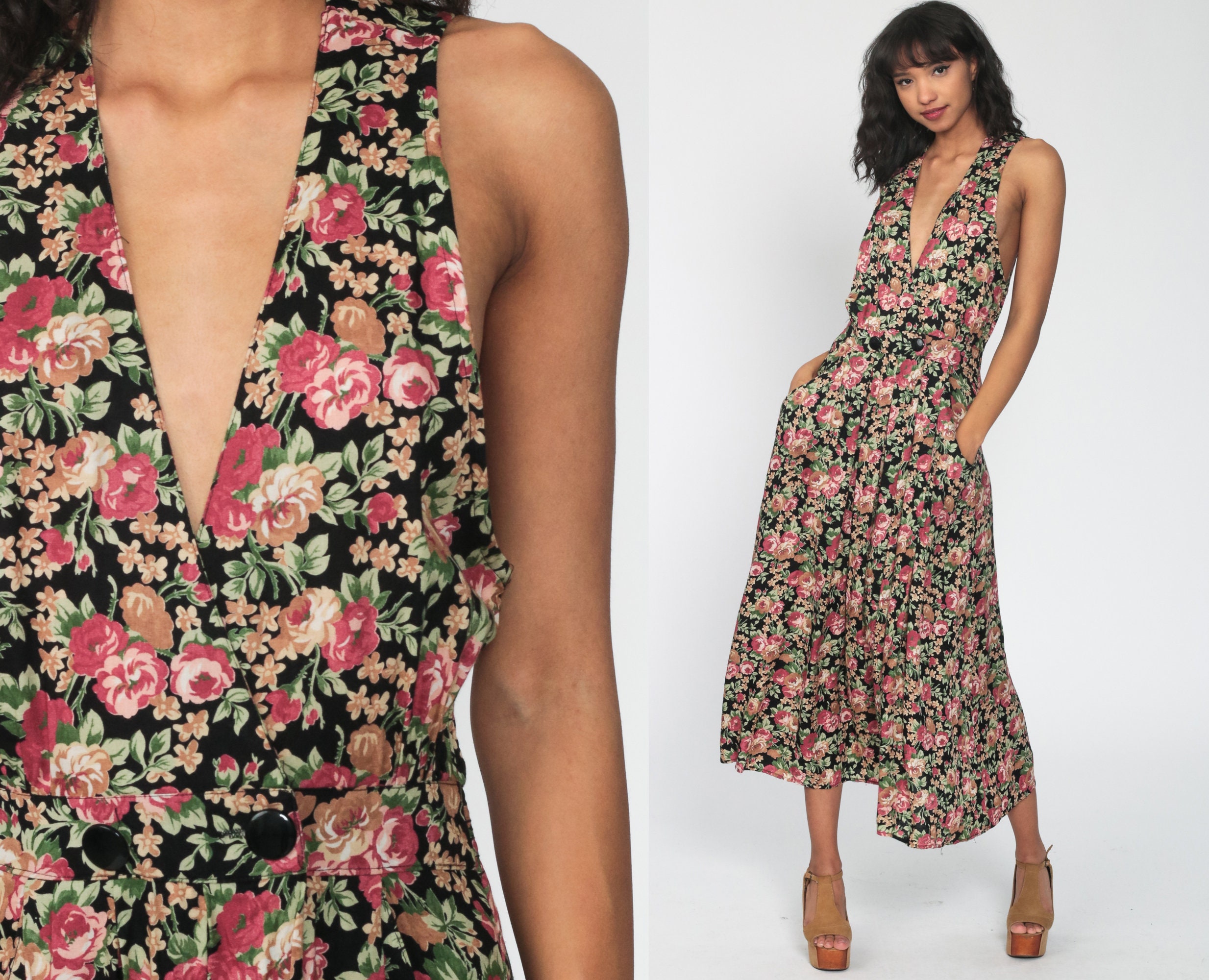 maxi pinafore dress uk