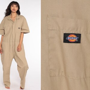 dickies beige coveralls