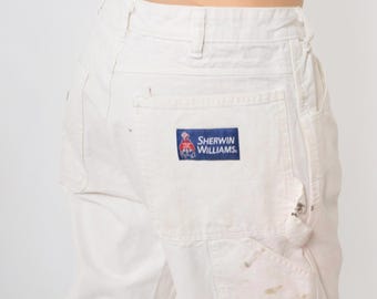 Dickies White Painter Pants Sherwin Williams Paint Splatter