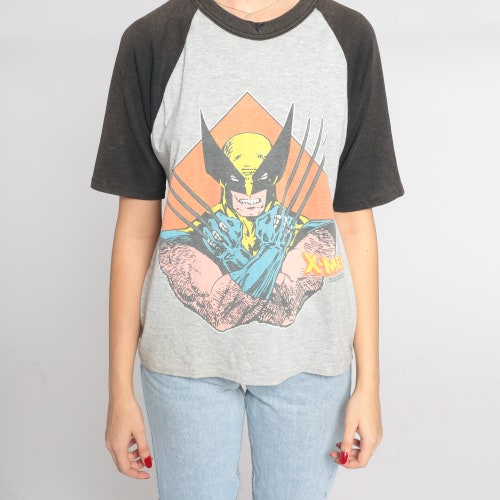 Vintage Wolverine Shirt 1993 X-Men Graphic Tee Marvel Comics T-Shirt Super Hero Tshirt Retro 90s shops Nostalgia Comic Book Cartoon 1990s Small S