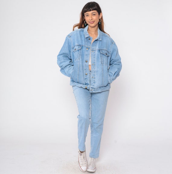 90s Calvin Klein Jean Jacket Vintage Denim Jacket… - image 3