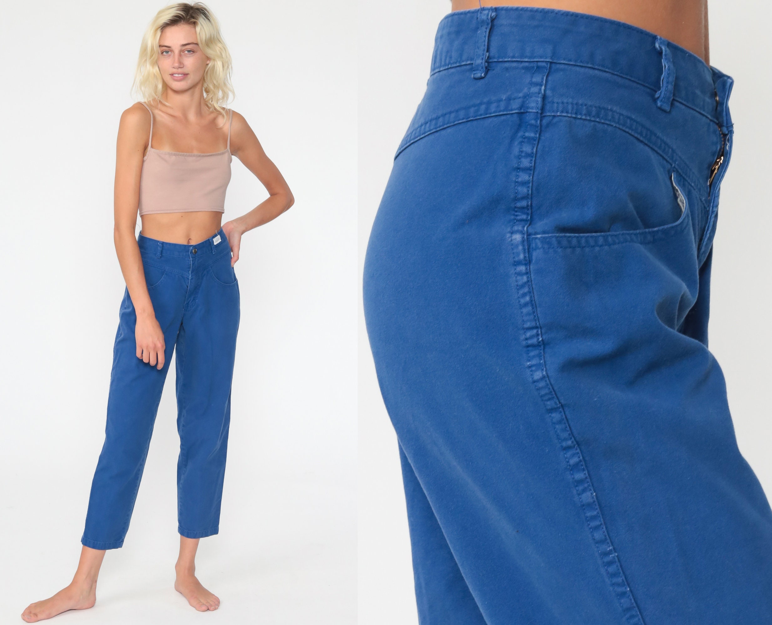 colored mom jeans