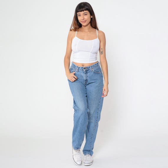 Vintage Levi's Mom Jeans 560 High Waisted Jeans 90s Jeans Blue Jeans Levi High Waist Denim Pants Tapered Leg 19990s Medium 30