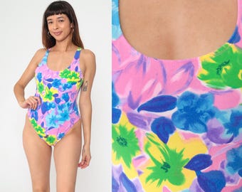 vintage swimwear 水着 1950's ロカビリー 古着 花柄 Sm-Med 1950s Cole Of California Floral Bikini Swimsuit