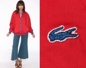 Lacoste Sport Windbreaker Bomber Denim Übergangsjacke Krokodil Navyblue M-XL OVP Lacoste Sport Windbreaker Bomber Denim Übergangsjacke Krokodil Navyblue M-XL OVP