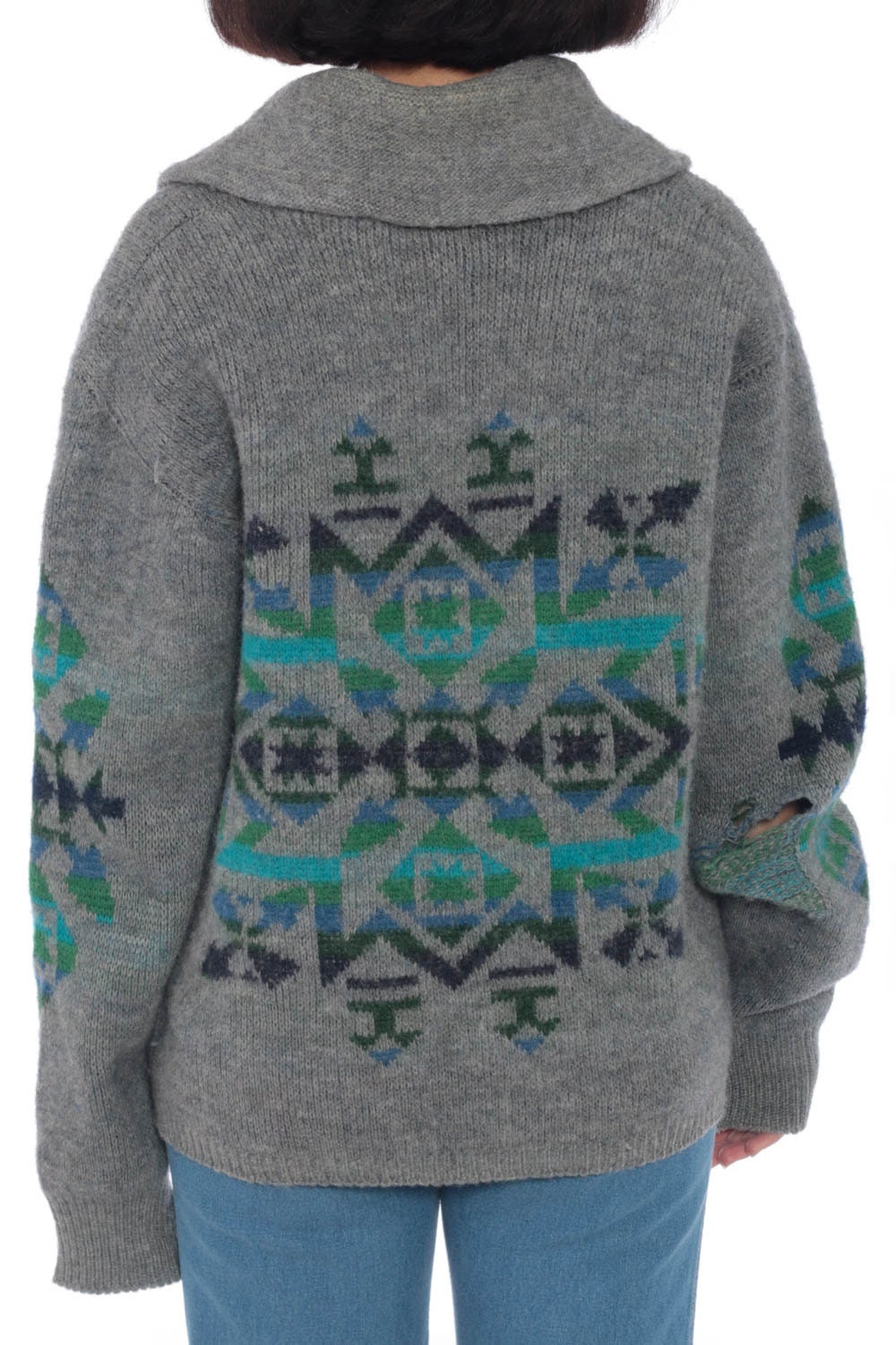 native american style cardigan