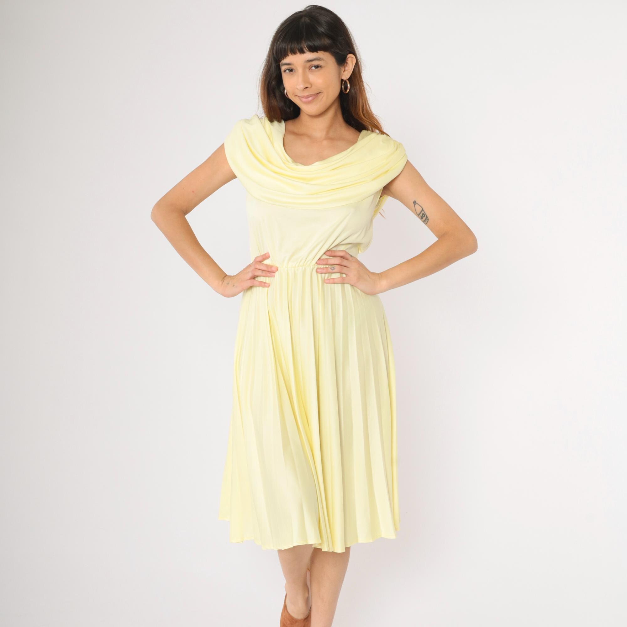 Vicki Tie Back Cowl Neck Dress Vicki Tie Back Cowl Neck Dress