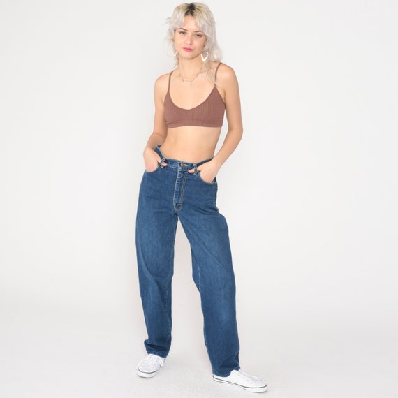 90s Zena Jeans Relaxed Straight Leg Mom Jeans High Waisted