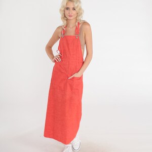 orange overalls dress Orange Checkerboard Overall Dress Lady Vols Wide Leg Overalls BIBI RubyClaire Boutique