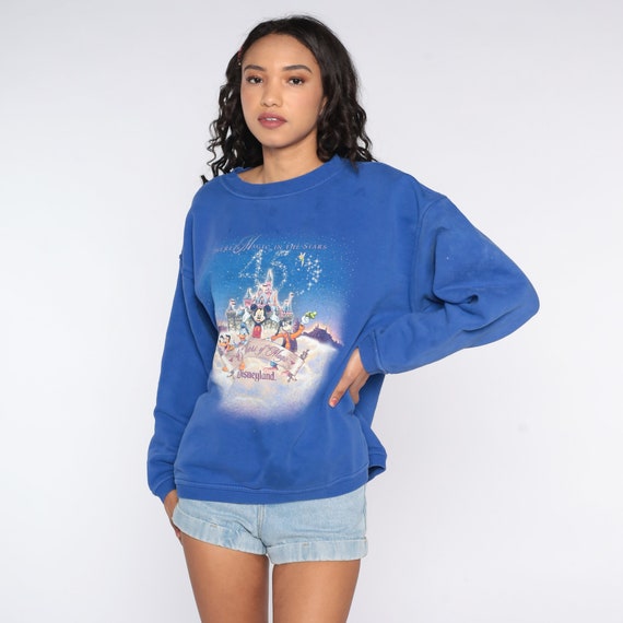 Y2K Disneyland Sweatshirt -- Y2K Distressed 45 Ye… - image 2