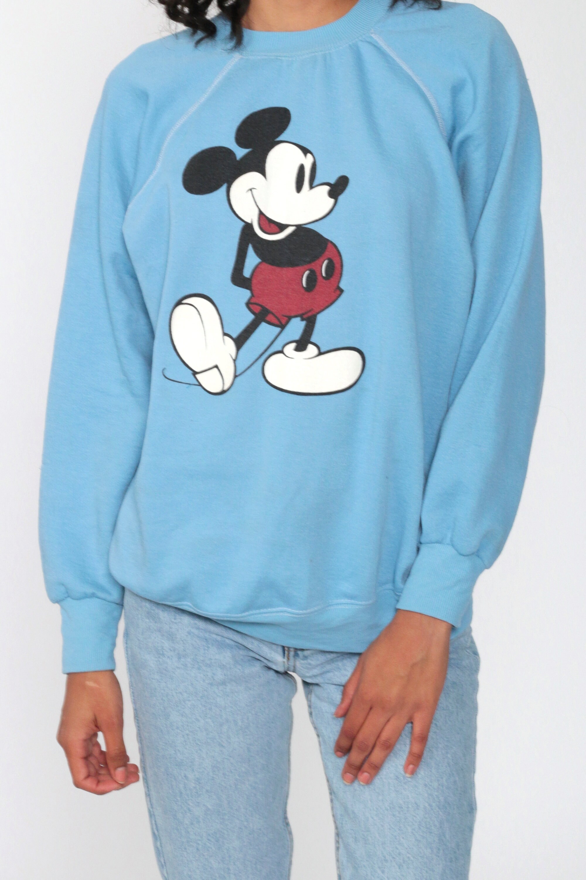 white disney sweatshirt