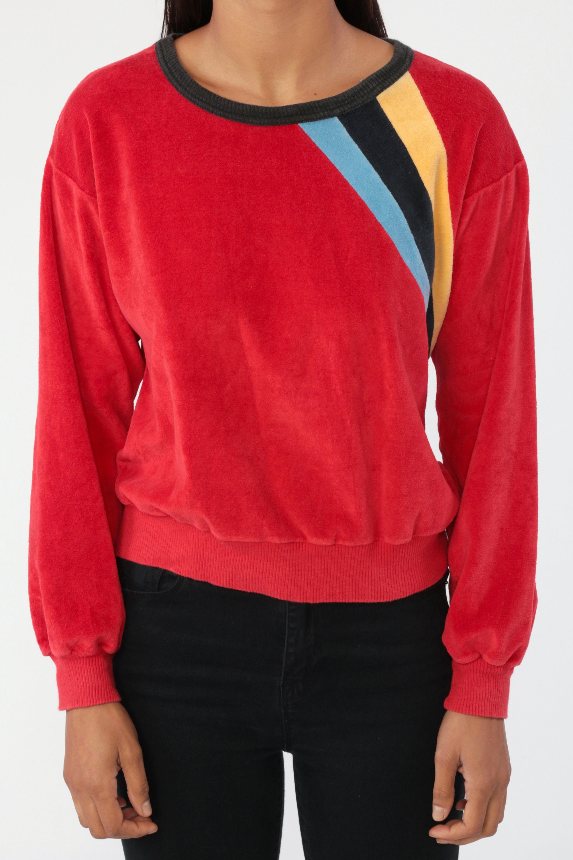80's cropped sweatshirt
