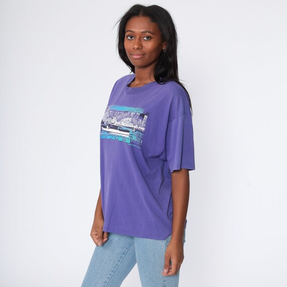 NIAGARA Falls Shirt Purple TShirt Vintage T Shirt… - image 3
