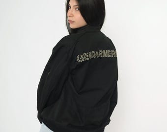 Vintage '80s French Police Nationale CRS Jacket ES182 - Etsy