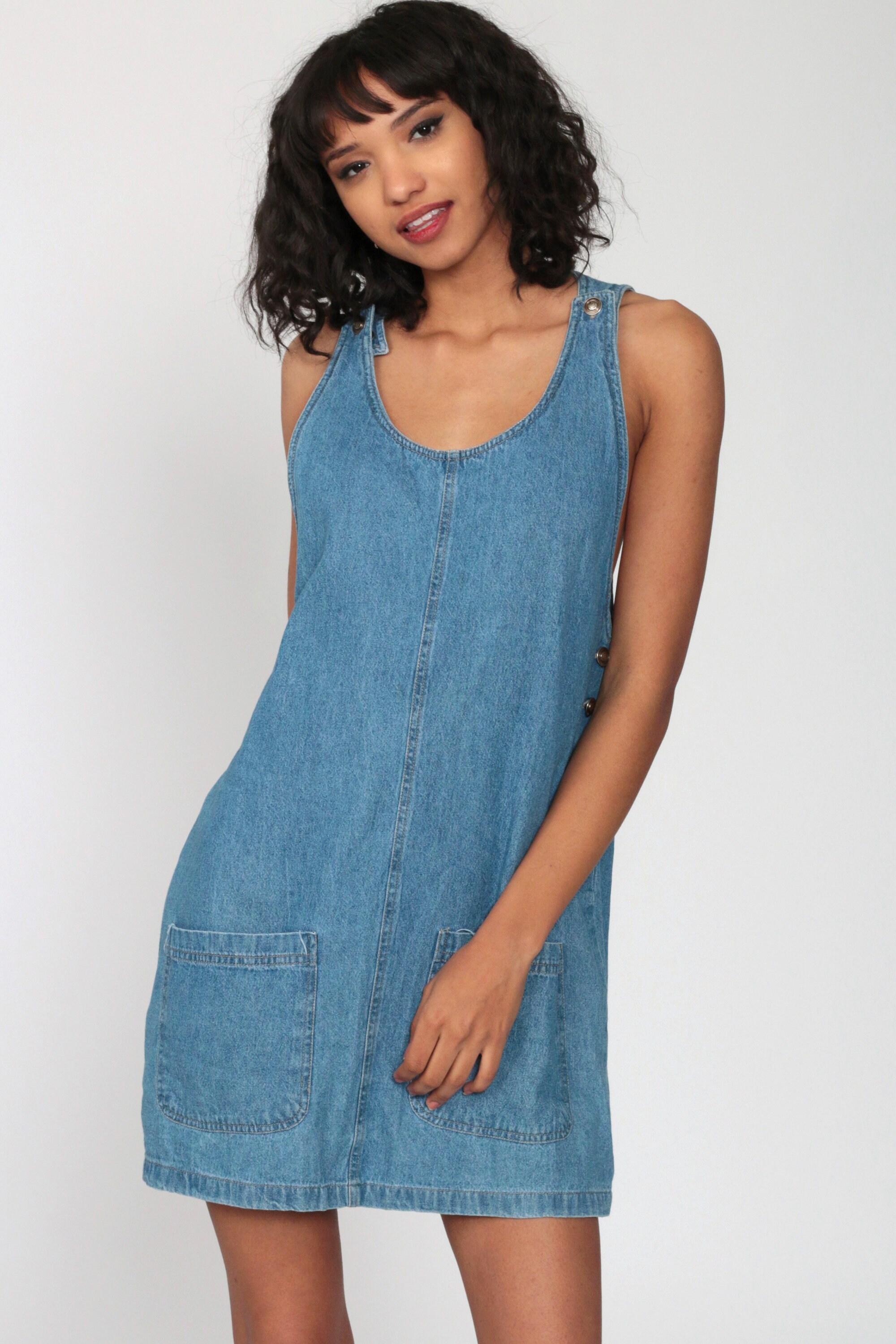 womens blue jean jumper