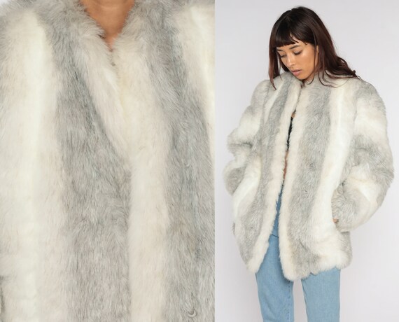 gray fuzzy jackets