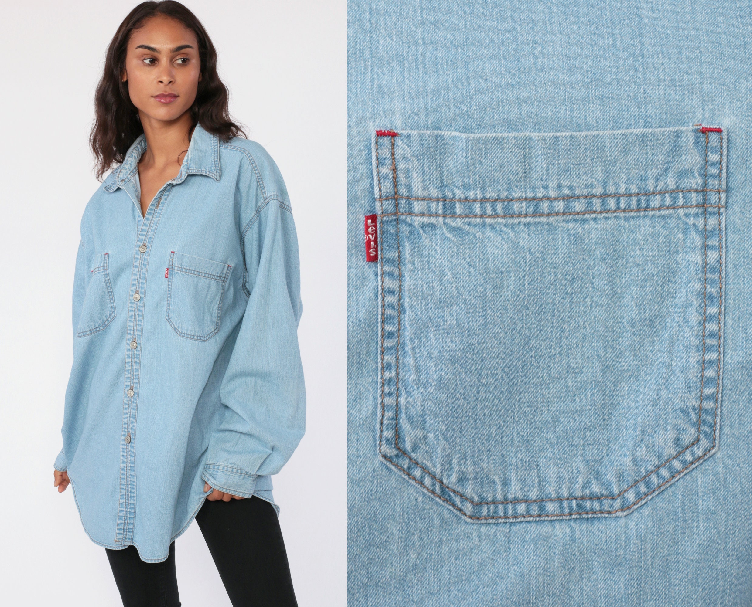 levi strauss denim shirts