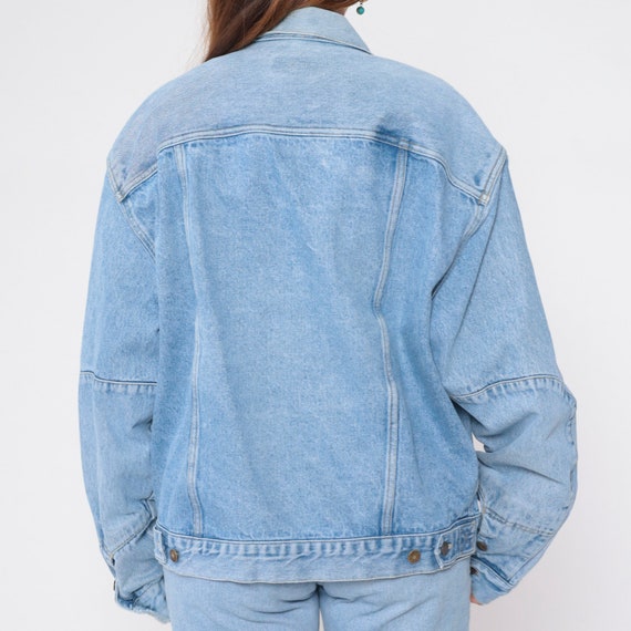 90s Calvin Klein Jean Jacket Vintage Denim Jacket… - image 8