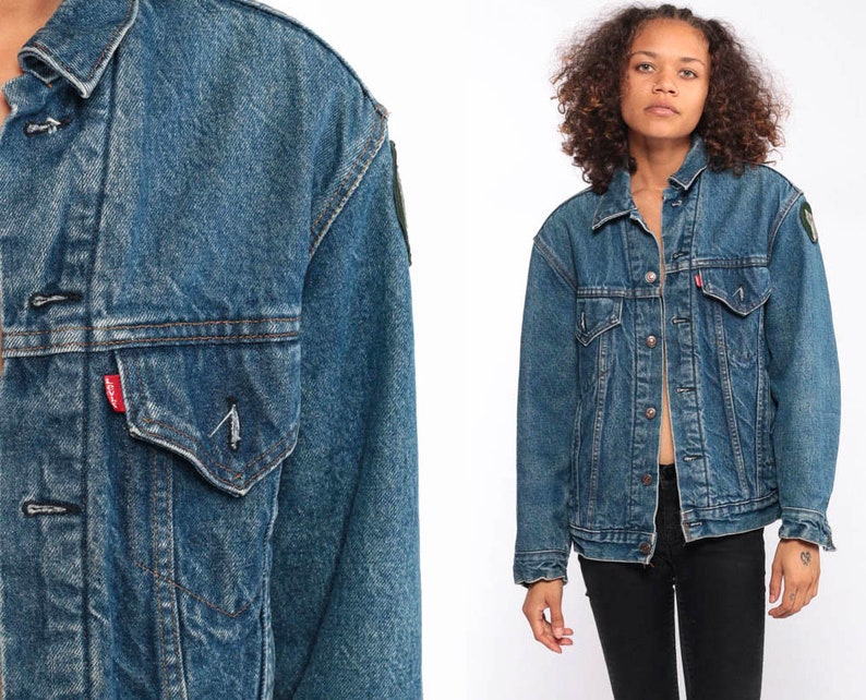 levis xs denim jacket