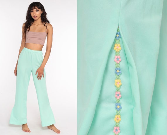 Bell bottom pants 70s hot sale